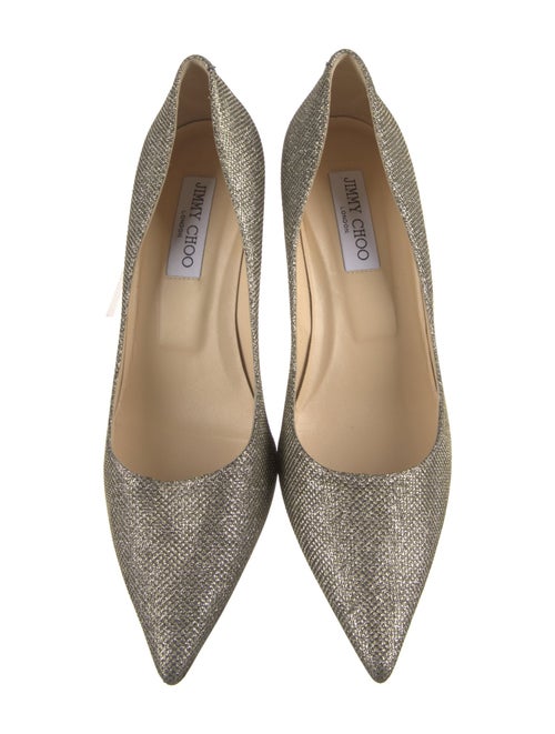 Jimmy Choo Glitter Glitter Accents Pumps
