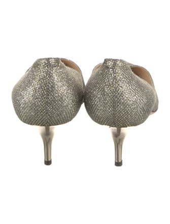 Jimmy Choo Glitter Glitter Accents Pumps