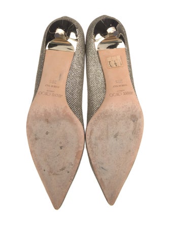 Jimmy Choo Glitter Glitter Accents Pumps