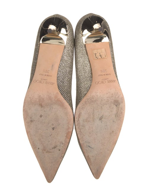 Jimmy Choo Glitter Glitter Accents Pumps