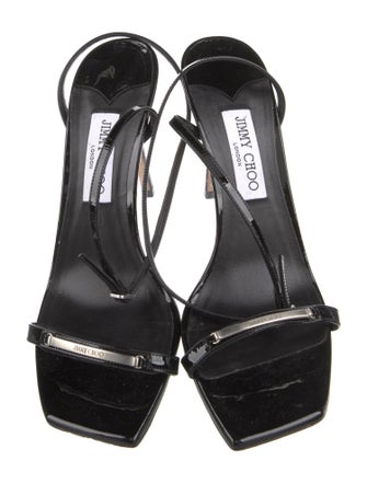 Jimmy Choo Patent Leather Sandals