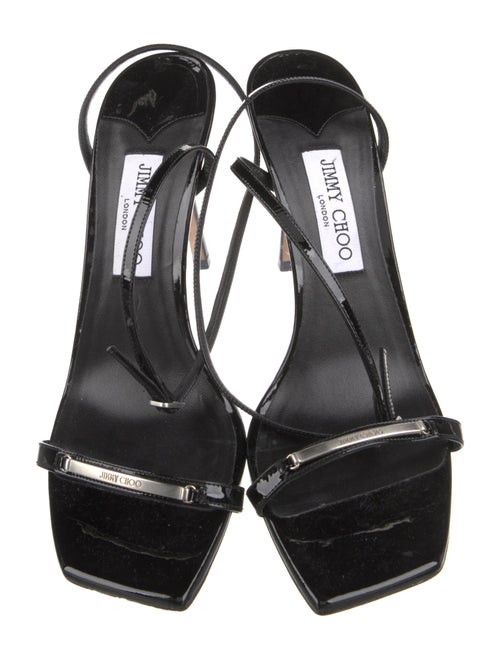 Jimmy Choo Patent Leather Sandals