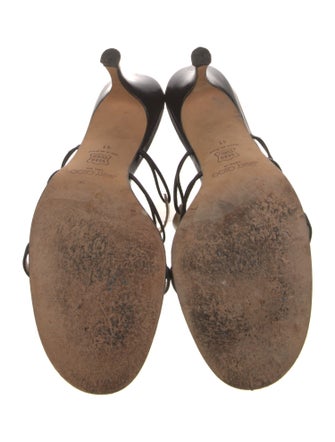 Jimmy Choo Leather Slides