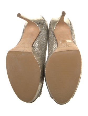 Jimmy Choo Glitter Glitter Accents Pumps