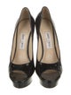 Jimmy Choo Patent Leather Printed Pumps