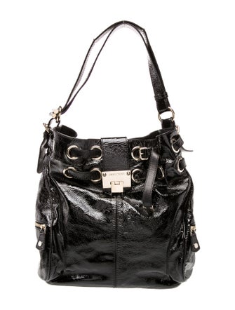 Jimmy Choo Patent Leather Shoulder Bag