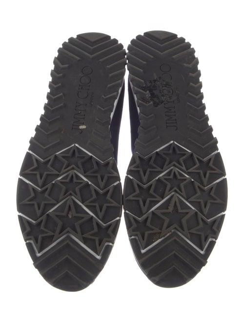 Jimmy Choo Crystal Embellishments Sneakers