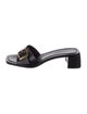 Jimmy Choo Leather Slides