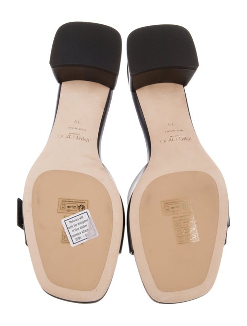Jimmy Choo Leather Slides