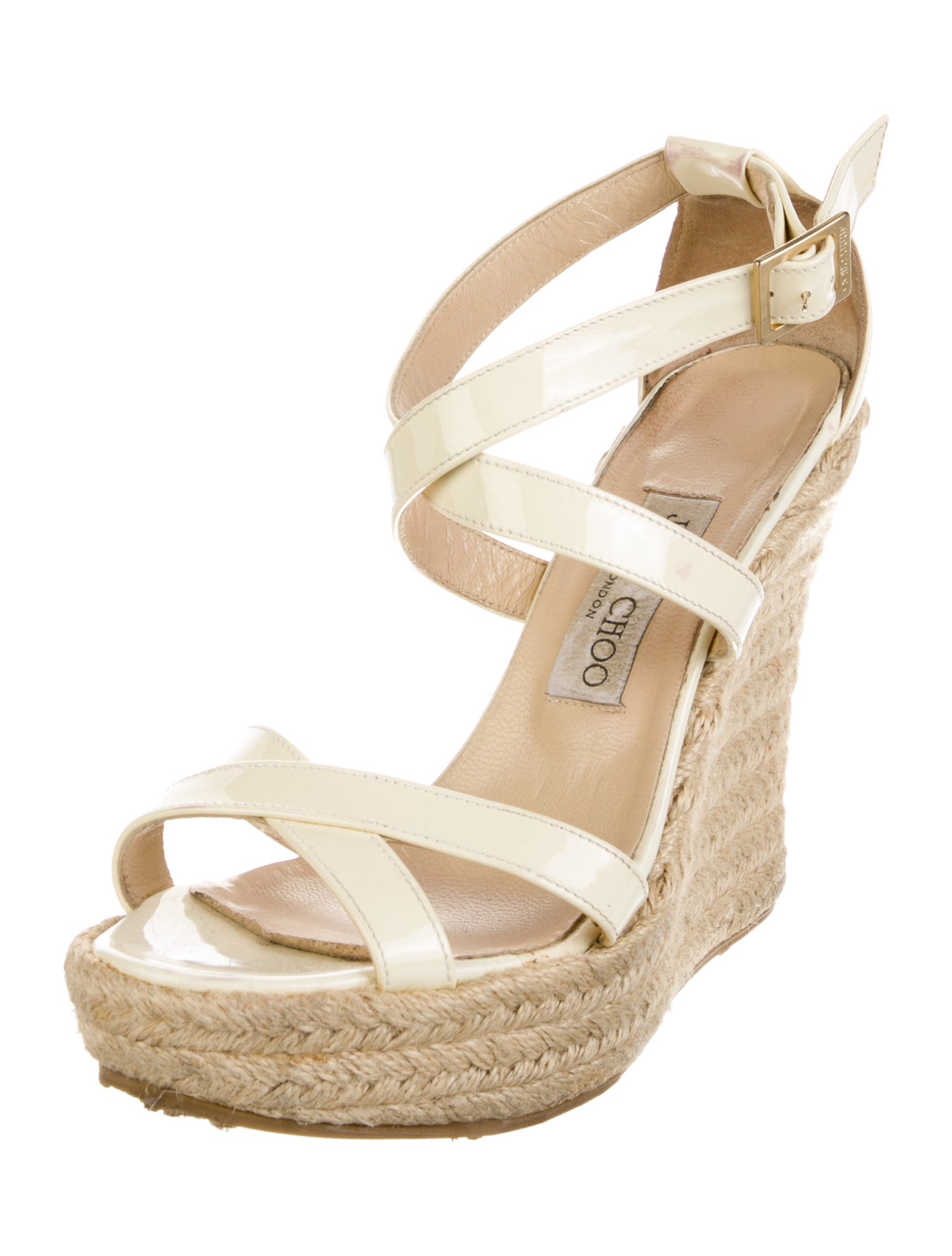 Jimmy Choo Patent Leather Espadrilles