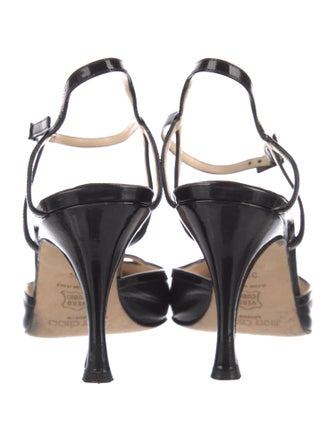 Jimmy Choo Leather Slingback Pumps