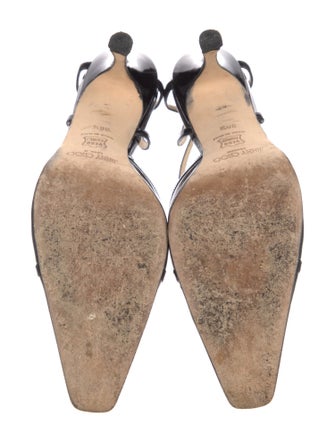 Jimmy Choo Leather Slingback Pumps