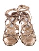 Jimmy Choo Snakeskin Animal Print Sandals
