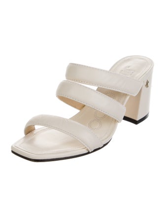 Jimmy Choo Leather Slides