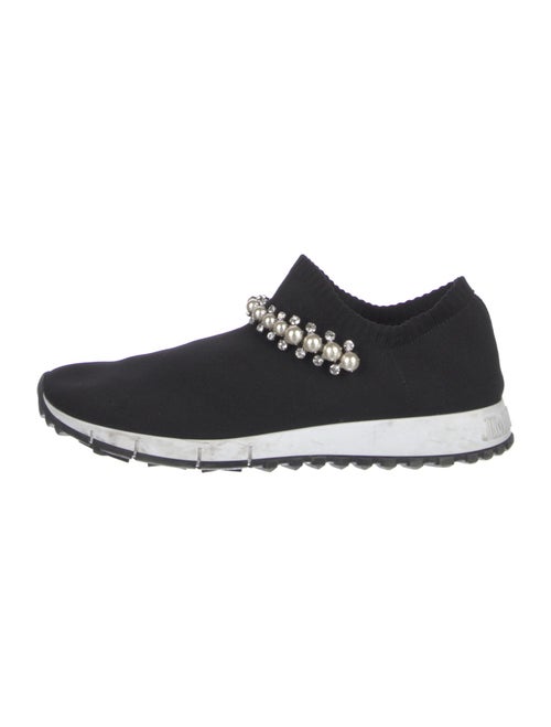 Jimmy Choo Crystal Embellishments Sneakers