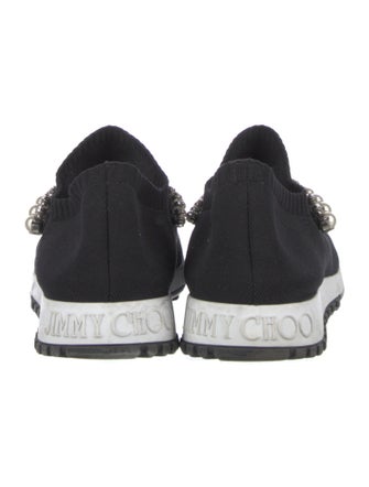 Jimmy Choo Crystal Embellishments Sneakers
