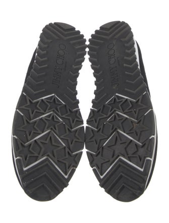 Jimmy Choo Crystal Embellishments Sneakers