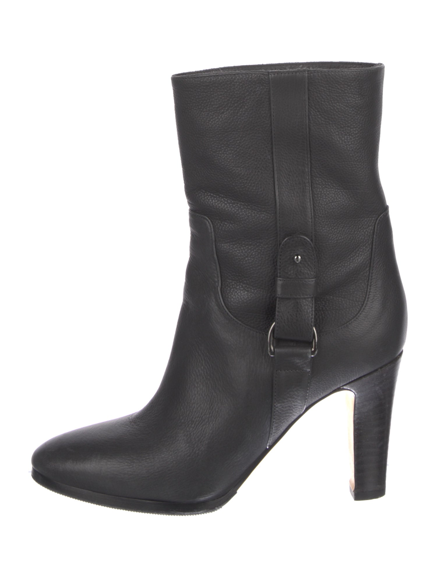 Jimmy Choo Leather Moto Boots
