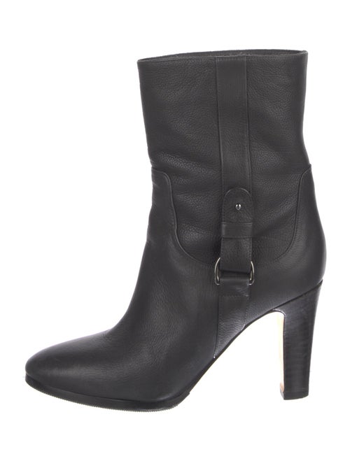 Jimmy Choo Leather Moto Boots