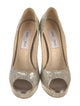 Jimmy Choo Glitter Glitter Accents Pumps