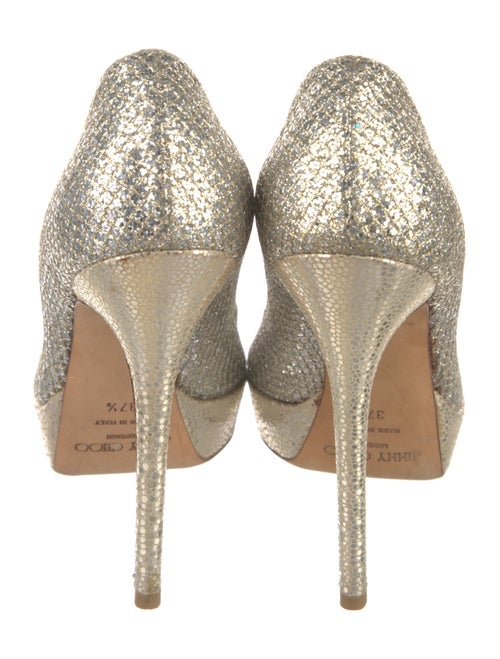 Jimmy Choo Glitter Glitter Accents Pumps