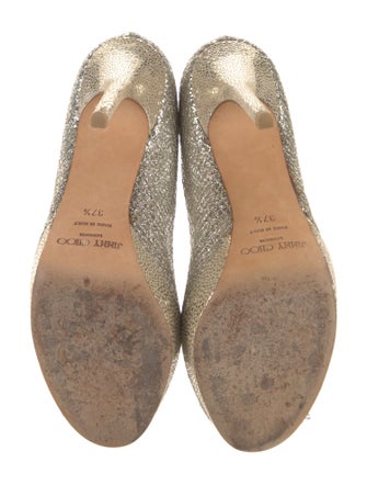 Jimmy Choo Glitter Glitter Accents Pumps