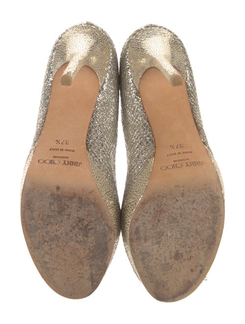 Jimmy Choo Glitter Glitter Accents Pumps
