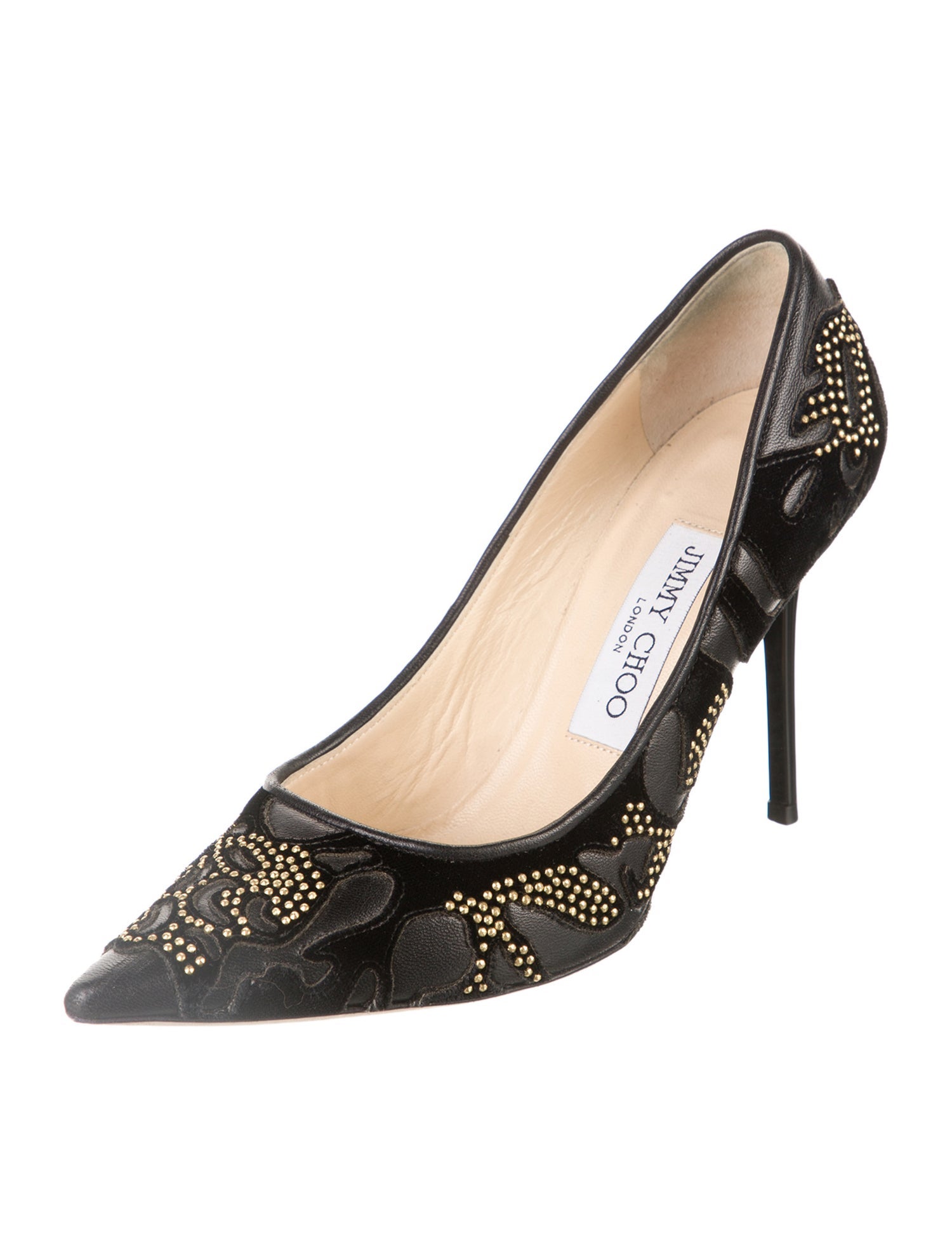 Jimmy Choo Leather Patterned Pumps