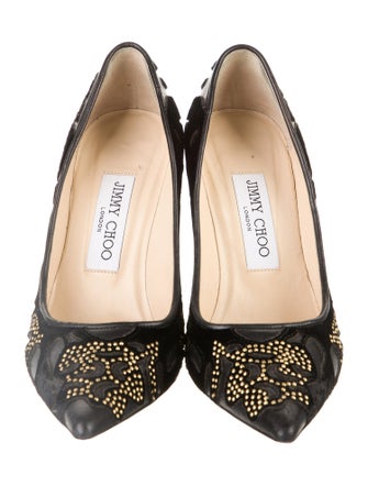 Jimmy Choo Leather Patterned Pumps