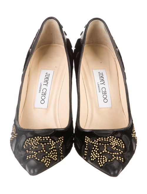 Jimmy Choo Leather Patterned Pumps