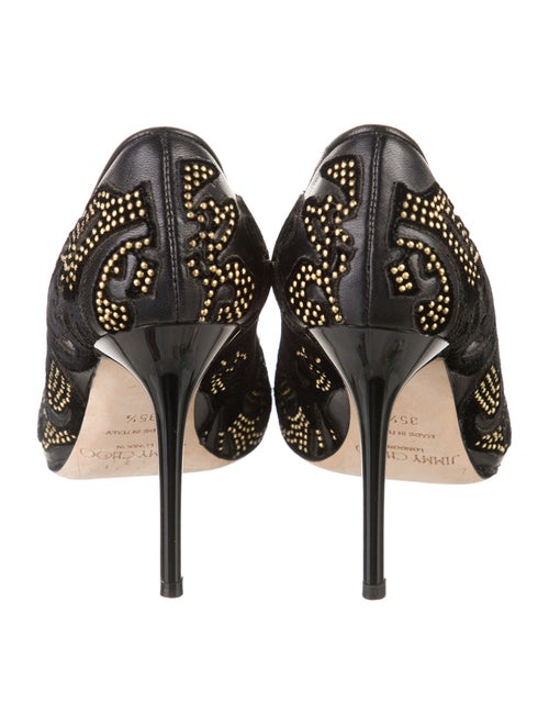 Jimmy Choo Leather Patterned Pumps