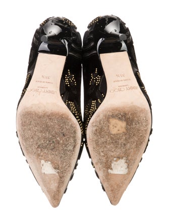 Jimmy Choo Leather Patterned Pumps