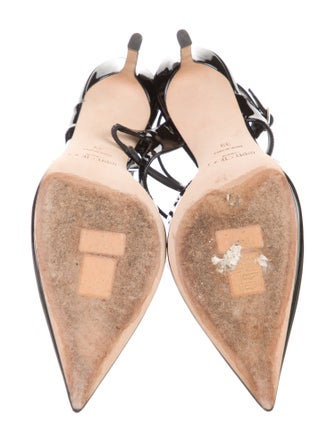 Jimmy Choo Patent Leather Slingback Pumps