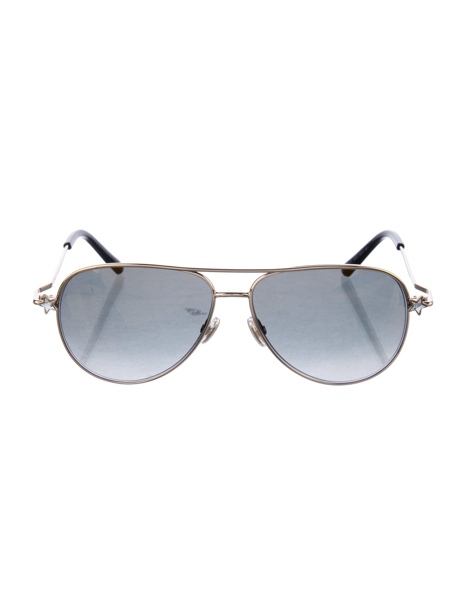 Jimmy Choo Aviator Gradient Sunglasses
