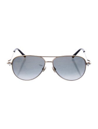 Jimmy Choo Aviator Gradient Sunglasses