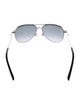 Jimmy Choo Aviator Gradient Sunglasses