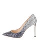 Jimmy Choo Glitter Glitter Accents Pumps