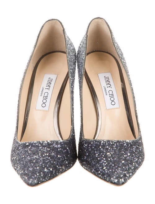 Jimmy Choo Glitter Glitter Accents Pumps