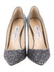 Jimmy Choo Glitter Glitter Accents Pumps