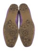 Jimmy Choo Glitter Animal Print Ballet Flats