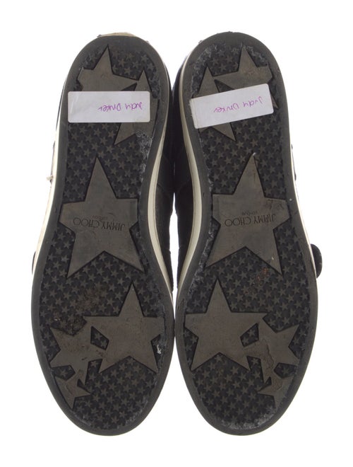 Jimmy Choo Suede Wedge Sneakers