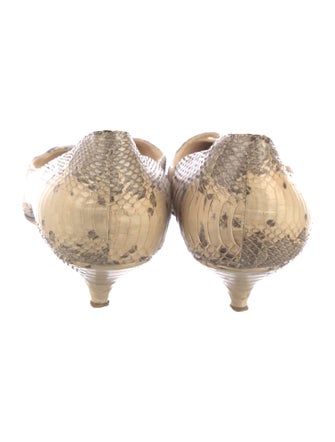 Jimmy Choo Snakeskin Animal Print Pumps
