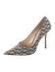 Jimmy Choo Glitter Printed Pumps