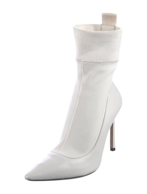 Jimmy Choo Leather Sock Boots