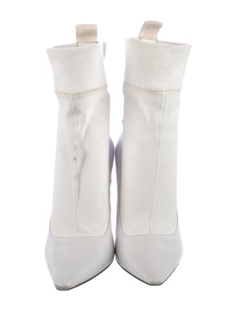 Jimmy Choo Leather Sock Boots