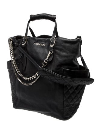 Jimmy Choo Quilted Shoulder Bag