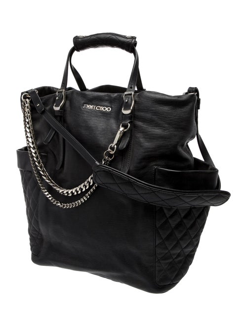 Jimmy Choo Quilted Shoulder Bag