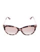 Jimmy Choo Cat-Eye Gradient Sunglasses