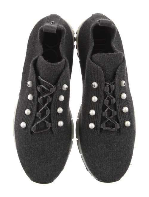 Jimmy Choo Beaded Accents Sneakers