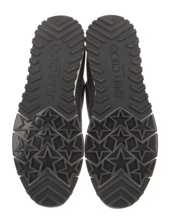 Jimmy Choo Beaded Accents Sneakers